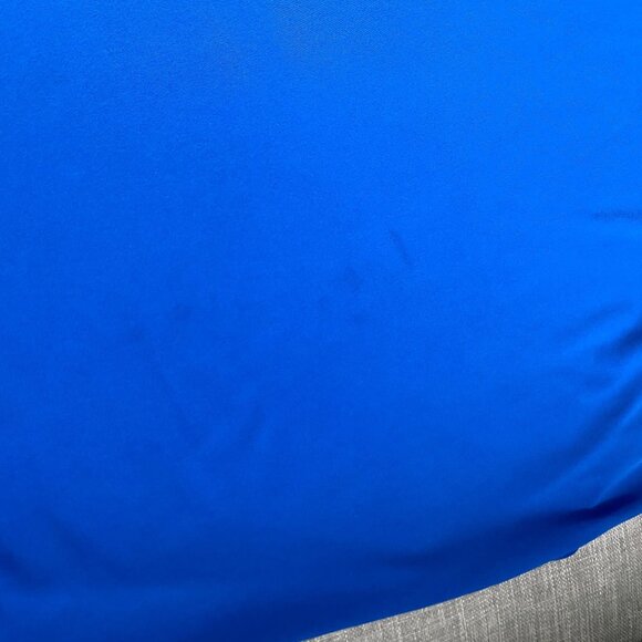 MICHAEL Michael Kors Blue Asymmetrical Dress Womens XS Grecian Flattering Slinky - Picture 8 of 9